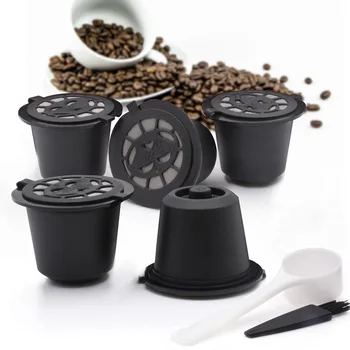 3PCS Nespresso Reîncărcabile Capsula de Cafea Ceasca de Cafea Refolosibilă Capsulă Perie Lingură Cafea, Filtre de Cafea Accesorii