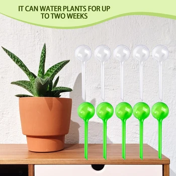 5 Bucati de Plante de Udare Automată Dispozitiv din Plastic PVC Minge de Flori de Plante de Apă de Încălzire Interioară Și în aer liber Dispozitivul de Udare