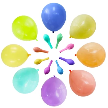 5 Inch Baloane Petrecere Decoratiuni Macaron Baloane De Curcubeu Pastelate Dragoste Inima Arcada Baloane Kit Baby Shower Decor Nunta
