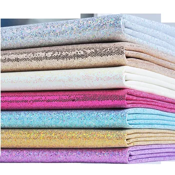 50cm*138cm Pu Grid glitter din Piele Material textil Piele Sintetica Pentru DIY Manual Coase Haine, Accesorii, Consumabile