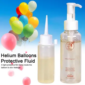 50ml 100ml Eco-Friendly, Ușor se Aplică Cu Pompa Baloane cu Heliu Fluid de Protecție Transparent