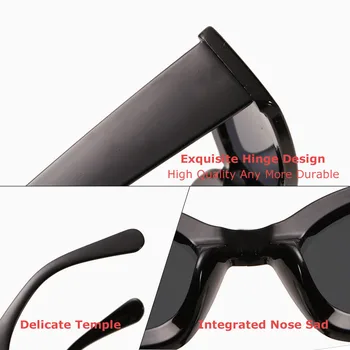 AIMISUV Mici ochelari de Soare Femei Retro de Lux ochelari de Soare Brand Feminin Gradient de Ochelari de Soare pentru bărbați Oglindă Oculos De Sol Femini