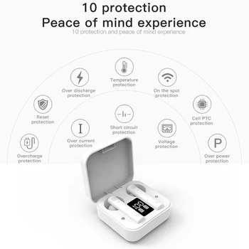 Air2S TWS Bluetooth 5.0 Căști de Anulare a Zgomotului fone set de Căști Cu Microfon Handsfree Wireless Pavilioane Pentru Xiaomi IOS iPhone
