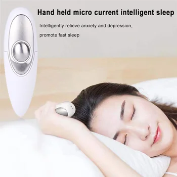 Ajutor de somn Dispozitiv ținut în Mână Microcurrent Anxietate Depresie Scuti Insomnie Masaj Somn Rapid Instrument de Dormit