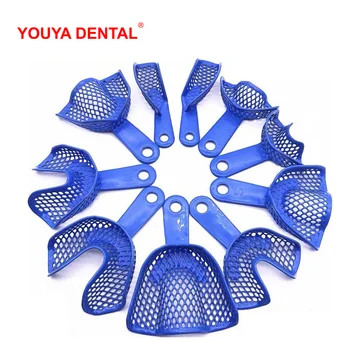 Amprente Dentare, Tăvițe De Plastic Tava De Copii Adulți Orale Dinți Titular Tăvi De Laborator Stomatologie Dentist Materiale-Unelte Consumabile