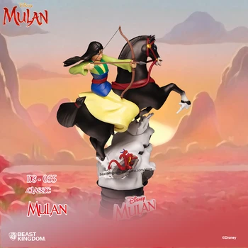 Animal kingdom Disney Clasic Mulan Desktop păpuși Garaj Kituri Model de Kituri de Colectare Cadou Jucărie