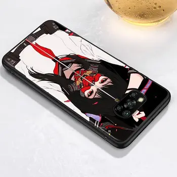 Anime fata samurai Pentru Xiaomi POCO M3 M2 C3 X3 NFC F2 F3 Pro X2 F1 Pro Km Juca Mix 3 A3 A2 A1 6 5 lite Caz de Telefon