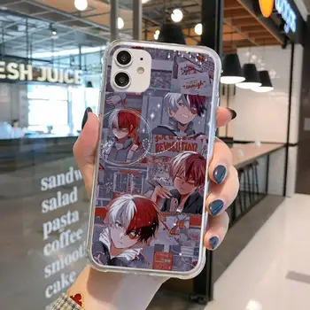 Anime Haikyuu Dragoste Volei Telefon Caz pentru iPhone 11 12 5 6 S C Î Plus