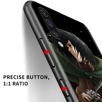Anime Japonez atac pe Titan Telefon Mobil Caz pentru Samsung Galaxy A50 A10-70 A20e A30 A40 A20s A10s A10e A80 A90 A51 5G Acoperi
