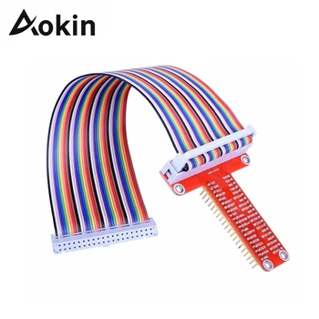 Aokin Raspberry Pi 3 Gpio Breakout Bord de Expansiune cu 40 Pini Cablu Panglică Pentru Raspberry Pi 3 2 Model B & B+