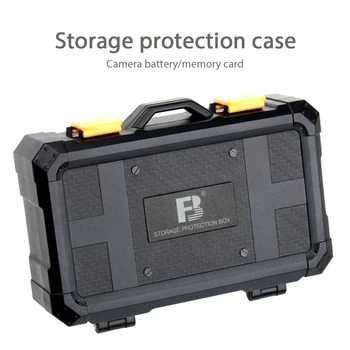 Aparat De Fotografiat Baterie Caz De Protecție Pentru Card De Memorie Caz, Portabil, Rezistent La Apa Cutie De Depozitare Organizator Titular