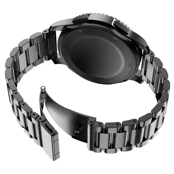 Banda din Oțel inoxidabil pentru Samsung Galaxy watch 3 45mm/46mm curea de Viteze S3 Frontieră 46 22mm bratara Huawei watch GT/2/2e/pro curea