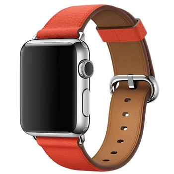 Banda pentru apple watch curea de Serie SE 6 5 4 3 2 Brățară din Piele pentru Iwatch 6 42mm 38mm pentru Apple Watch Benzi de 44mm 38mm 42mm 40mm