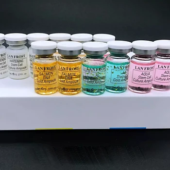 BB Cream Glow Starter Kit Fiolă cu adaos de Fundație cu Niacinamida și Peptide pentru Efective de Strălucire Anti-Imbatranire Efect