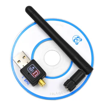 Besegad 150mbps USB Wifi Adaptor Mini-Card Wireless Lan 802.11 b/g/n MT7601 Wlan PC-ul Wi-Fi Wi-Fi Dongle Wifi Antena Receptor