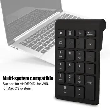 BT304 22 de Chei Bluetooth 3.0 Tastatura Numerică Tastatura Mini Wireless Compatibil pentru ANDROID pentru a CÂȘTIGA pentru Mac OS