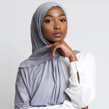 Cap Împachetări Pentru Femei Africane Eșarfă De Păr Stretch Jersey Culoare Solidă Tricot Lung Moale Respirabil Usoare Turban Cravata Urban Șaluri