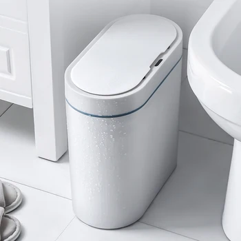 Cele Mai Noi Hot Senzor Inteligent Gunoi Electronice Automate De Uz Casnic Baie, Toaletă Impermeabil Cusătură Îngustă