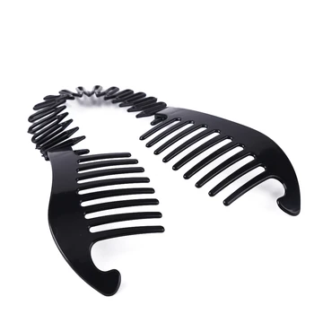 Clama de Par cu Instrumentul de Reparare Hair Braider Benzi de Cauciuc de Ingrijire a Parului pentru Par Deține Salon Coafura Par DIY Instrument de Styling