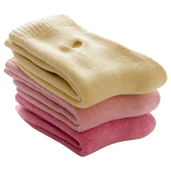Clearance-ul de Vanzare Sosete pentru Femei Inima de Imprimare Gros de Iarna de Cald Șosete Lungi pentru Femei Japoneze Kawaii Drăguț Homewear Dormit Șosete