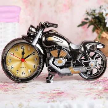 Creativ retro ceas deșteptător Sala motocicleta ceas model de simulare ceas deșteptător copii cadou de vacanță acasă decorare motocicleta