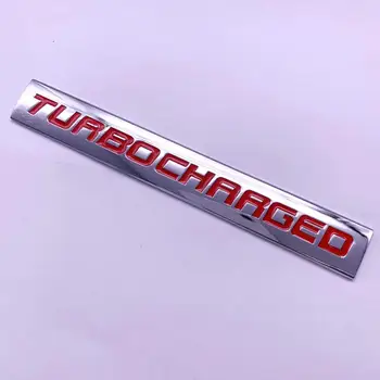 Creative 3D Metal Autocolant Auto Turbo Emblema, Insigna Decal Pentru BMW, Audi, Honda, Volvo, Toyota, Ford, Chevrolet Hyundai GT17