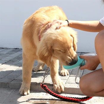 Câine de companie Sticla de Apa Portabil Sticla pentru Small Medium Large Dog Scurgere-dovada Câini Sticlă de Apă în aer liber Bol de Apă Produse pentru animale de Companie