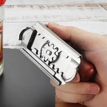 De siguranță din Oțel Inoxidabil Deschizatoare de Sticla 1 buc Creativ Poate Deschizător Borcan de Sticla Reglabile de Mână Manuală Ușor Gadget de Bucătărie Instrument Util