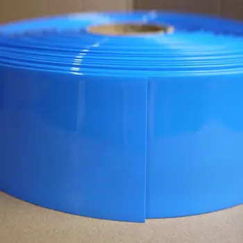 Dia 178mm PVC Căldură Psihiatru Tub Lățime 280mm Baterie de Litiu de Izolat, Folie de Film de Protecție Caz Pack Cablu Manșon Negru Albastru