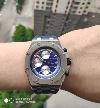 DIDUN Noi Ceasuri Barbati Brand de Lux Cronograf Bărbați Ceasuri Sport rezistent la apa Complet din Oțel Cuarț Bărbați Ceas