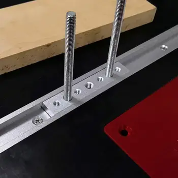 DIY pentru prelucrarea Lemnului Instrument Slot Excelent și Durabil din Aliaj de Aluminiu Mitra Urmări Mitra Bar Slider Masă a Văzut Mitra Calibrul Tijă