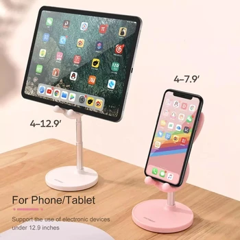 Drăguț Bunny Sytle Reglabila de Birou cu Suport pentru Telefon Desktop Portabile Tablet Suport de Telefon Stand Pentru iPhone iPad Comprimat