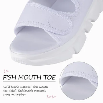 Femei Sandale de Vară Confortabil Platforma Sandale Pantofi de sex Feminin, Fetele Deschise Toe Slide-uri Doamnelor Adidasi Casual, Încălțăminte 2021