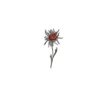 Fierbinte Franjuri Foto Floare de Colt Floare Moare de Tăiere și Timbre Album Dariy Decor Matrita Embosare Șablon Diy Cadou