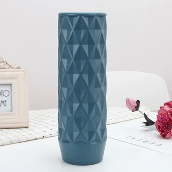 Fierbinte Individualitatea Vaze Incasabilă Nordic Vaza Imitație Ceramice Ghiveci de Flori pentru Decor Cameră Aranjament Decor de Birou Acasă