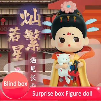 Figurina Papusa Orb-box cutie surpriză 10cm Drăguț Decor Acasă Decorare Birou Ornament Jucării pentru Copii Cadouri
