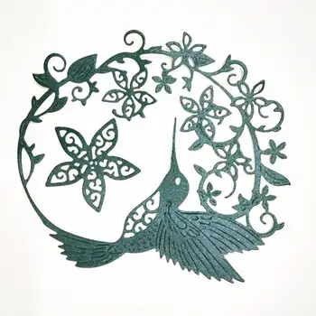 Forma de inima Flori de Tăiere de Metal Moare Lovebird DIY Meșteșug Moare Hârtie Nouă 2020 Scrapbooking Gravat Card de Relief Face Z1P0