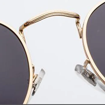 HKNA 2021 Metalice Rotunde de Lux ochelari de Soare Femei Vintage Ochelari de Brand Designer de Ochelari de Soare de Conducere Oculos Gafas De Sol UV400