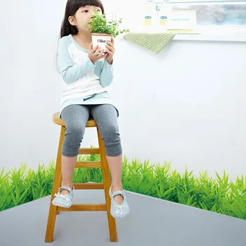 Iarba verde Plinta Plinta PVC Linie Autocolant Perete Living Camera pentru Copii Decor Acasă