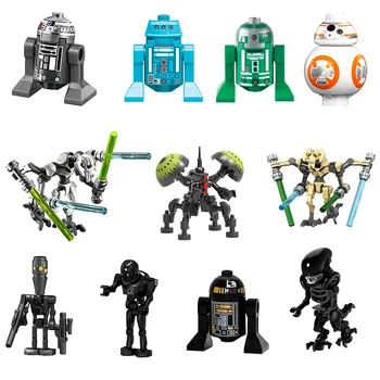 Imperial Robot de Luptă General Robotii BB-8 R2D2 Model Adune Stele Personaj de Film Cărămizi de Construcție Jucarii Pentru Copii Cadouri