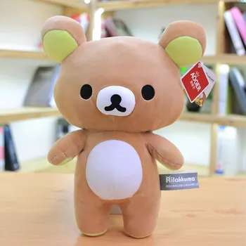 Kawaii Capsuni Rilakkuma Jucărie Umplute Imagine Anime Urs pui Nou Stil Papusa de Plus Calitate de Cadou pentru Copii