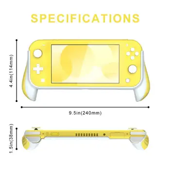 Lite Grip Caz Acoperire Pentru Nintendo Comutator Lite Confort Ergonomic Portabile De Protecție Gaming Caz Portabil De Acoperire Accesorii