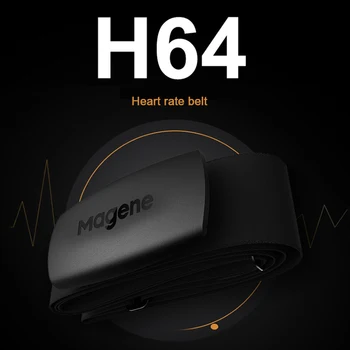 Magene Mover H64 Senzor de Ritm Cardiac Modul Dual ANT+ și Bluetooth Cu Curea de Piept Calculatorul de Ciclism Biciclete Wahoo Garmin Sport Monitor