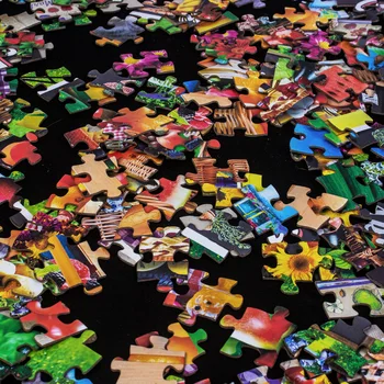 MaxRenard 61 X 46cm 1000 Piese Puzzle Joc de Hârtie de Calitate, Asamblarea Puzzle-uri pentru Adulti Copil DIY Jocuri Interactive Jucarii si Cadouri