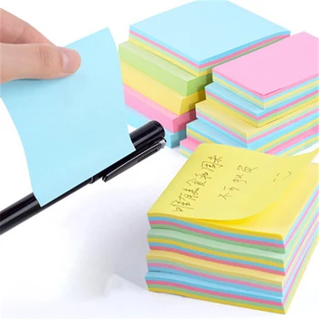 Memo Pad Memo Autocolant De Hârtie Papetărie De Birou Mic Plan De Buzunar Notepad, Note Lipicioase Creative De Auto-Stick Note