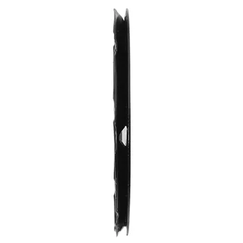 Metalice de Tuns Iarba Cap Negru 120x15mm cu 4 Nailon Linii Cap de Tăiere Perie pentru Strimmer Instrument de schimb
