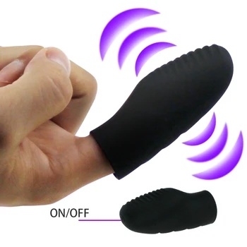 Mini Degetul Vibratoare Jucarii Sexuale pentru Femei G-spot Clitoridian Stimulator Clitoris cu Vibrator rezistent la apa cu Degetul Clitoris Vib Jucărie Sexuală pentru Lesbiene