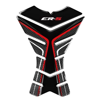 Moda 3D Carbon-Look Accesorii pentru Motociclete Protector Decal Motocicleta Autocolante Caz Acoperire pentru Kawasaki ER5 ER-5 ER 5 Rezervor