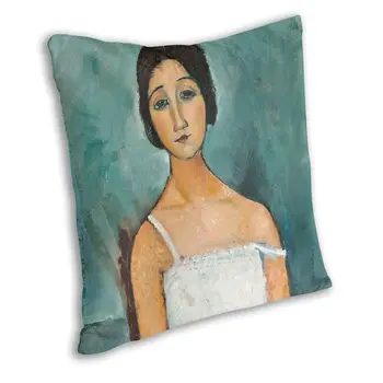 Moda Amadeo Modigliani Christina Portret Arunca de Pernă față de Pernă Decor 45x45cm Pillowcover pentru Camera de zi