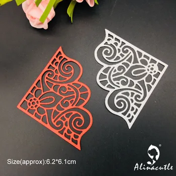 Muri Tăiate de Metal de Tăiere Mor de Epocă Colț Scrapbooking ambarcațiuni de Hârtie album Handmade Card Stencil Cutter Pumn de artă cutter